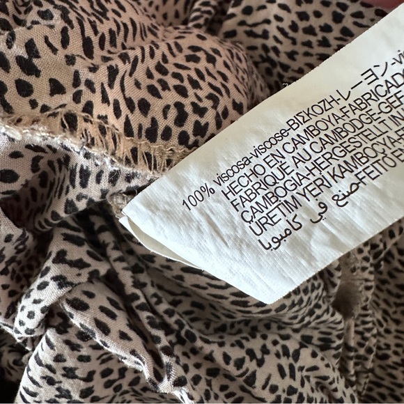 Zara Cheetah Print Blouse - Picture 5 of 6